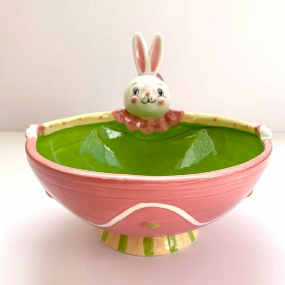 Carnival Cottage Bunny Bowl